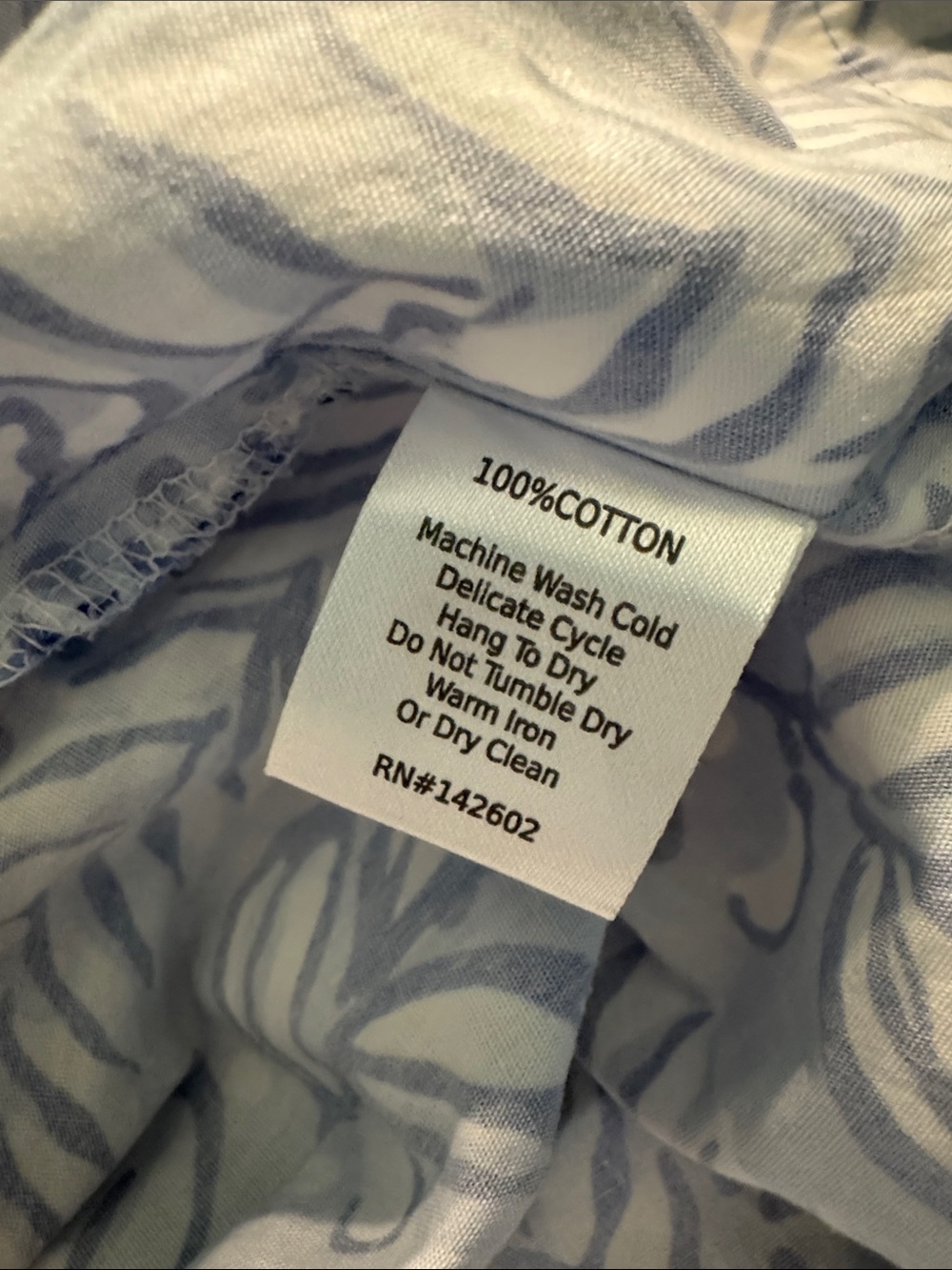 Sail to Sable Hydrangea Ric Rac Dress NWT - Picture 12 of 12